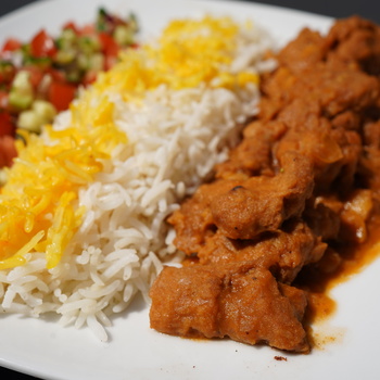 Golden Split Peas Stew (Gheymeh)